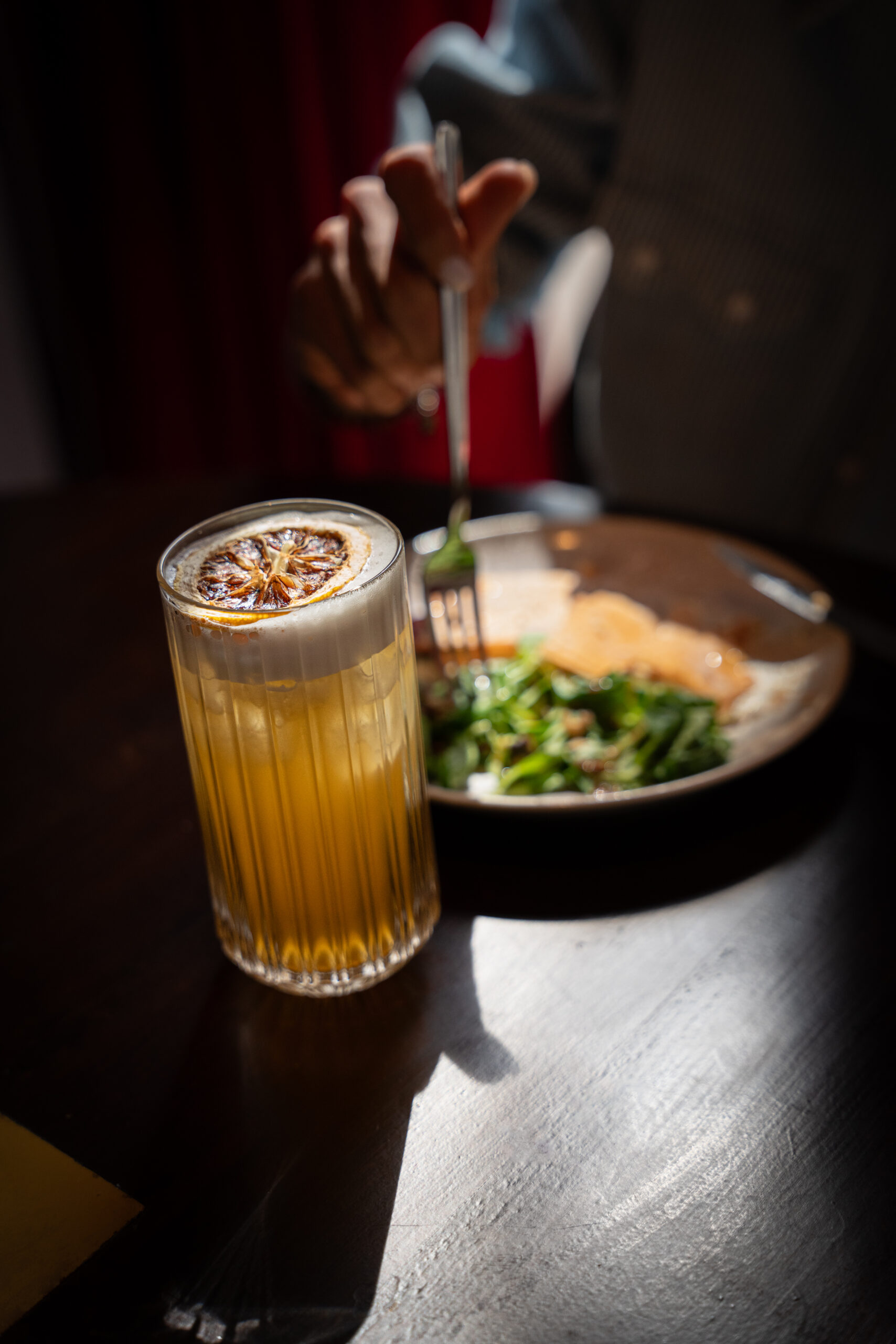 Thé à la menthe marocain servi au DIMA